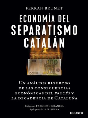 cover image of Economía del separatismo catalán